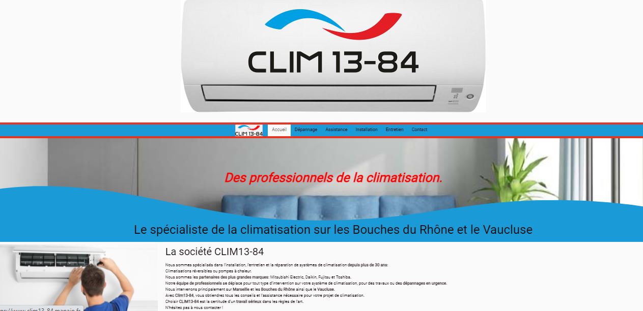 CLIM13-84, spécialiste en climatisation en PACA