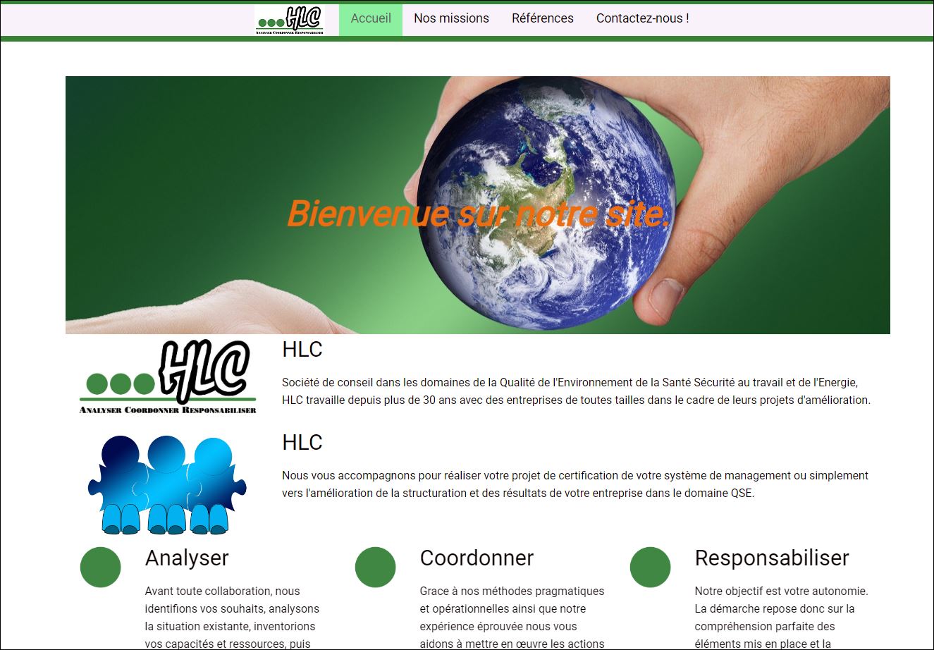 HLC, société de conseil (Qualité, Environnement, Santé, Sécurité,Energie) en région grenobloise.