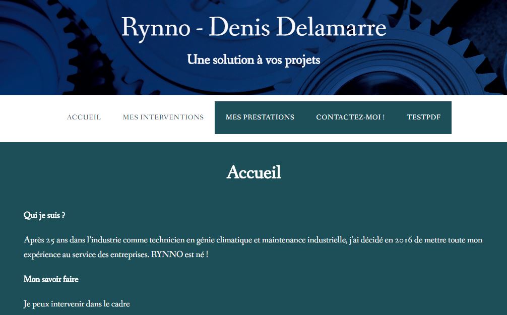 Rynno (Cessation d'activité) - Prestation de maintenance en machines industrielles dans le Royans (38)